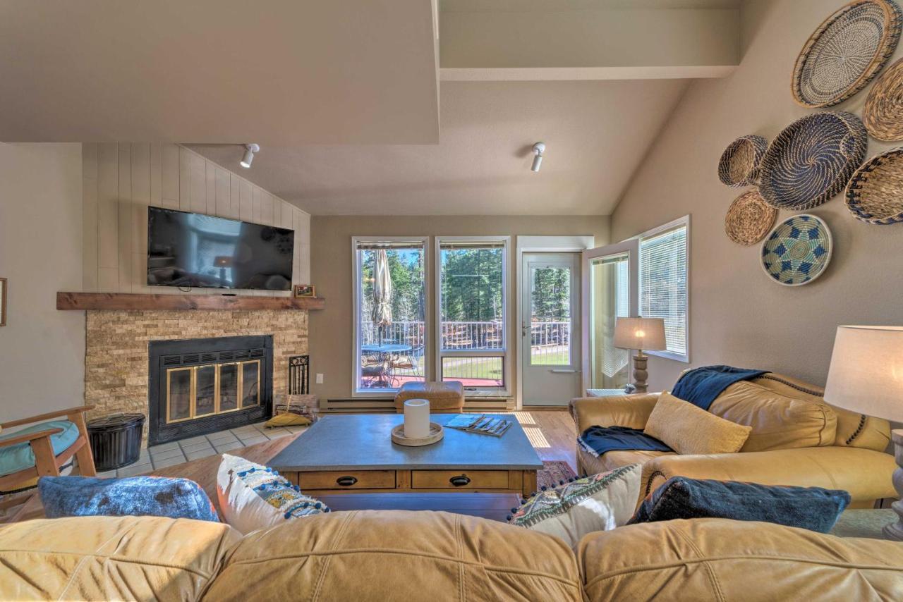 Cloudcroft Townhome With Deck - 1 Mi To Burro Ave! Ngoại thất bức ảnh