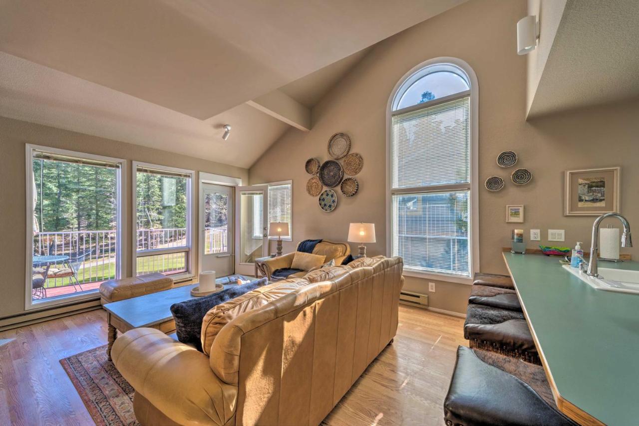 Cloudcroft Townhome With Deck - 1 Mi To Burro Ave! Ngoại thất bức ảnh