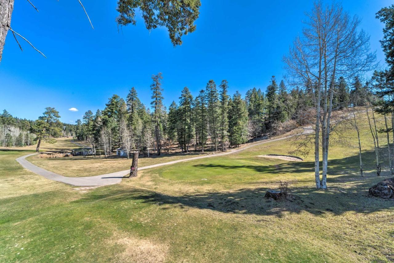 Cloudcroft Townhome With Deck - 1 Mi To Burro Ave! Ngoại thất bức ảnh
