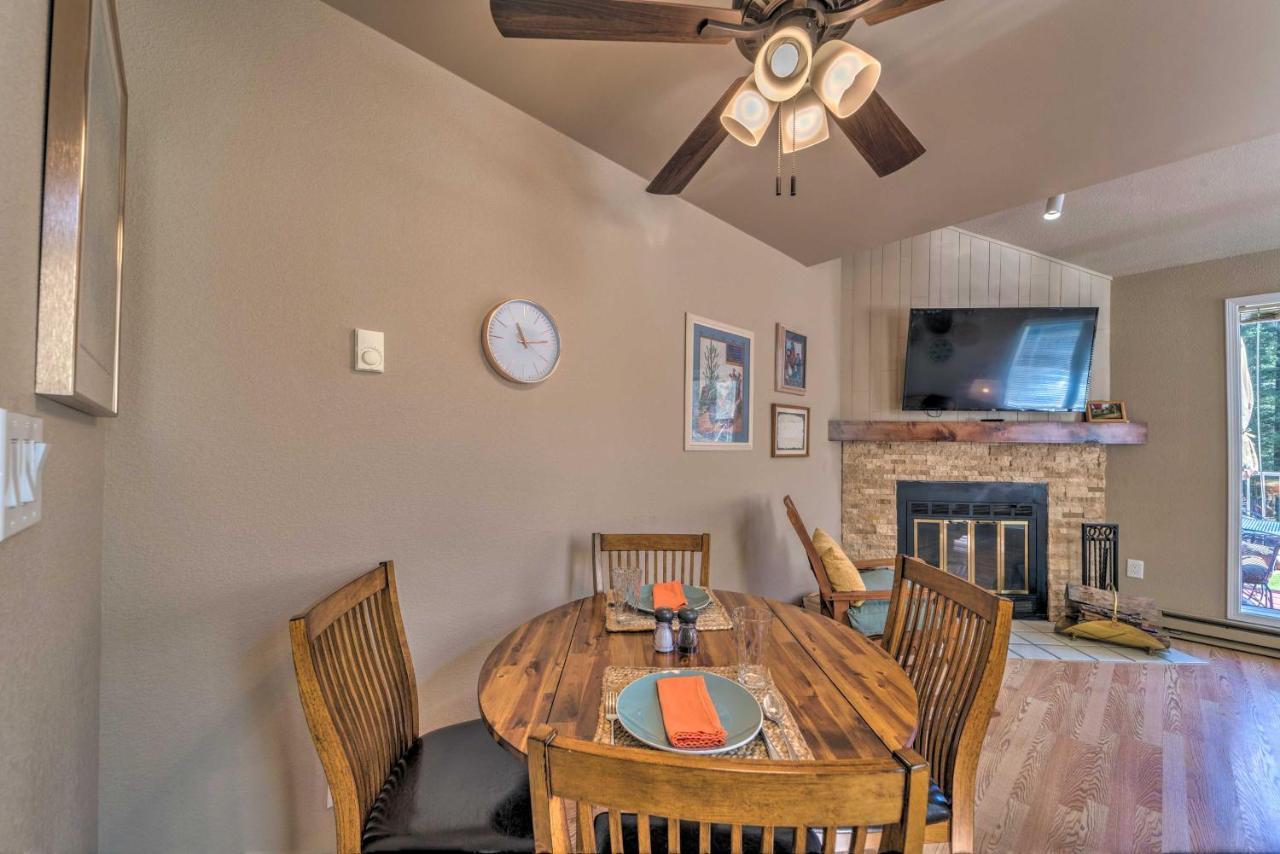 Cloudcroft Townhome With Deck - 1 Mi To Burro Ave! Ngoại thất bức ảnh